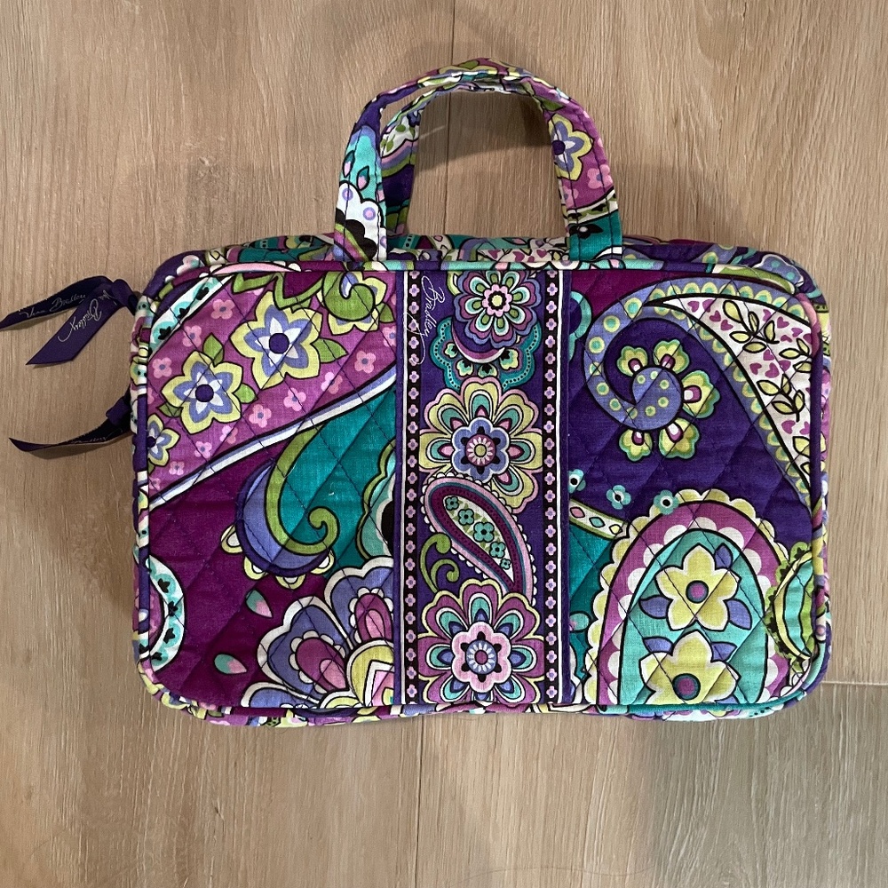Vera Bradley travel makeup bag